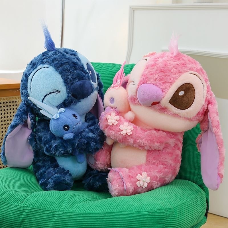 Sakura Series Stitch Plush Toy Golden Rose Doll ของขวัญวันเกิดวันวาเลนไทน์ Baby Plush Toy
