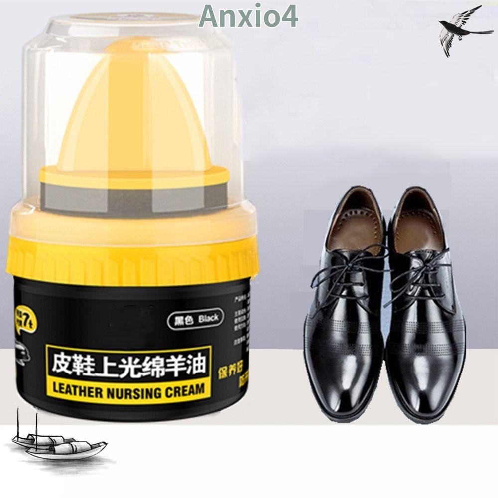 Anxio4 หนังซ่อมครีม,หนังป้องกันโปรตีนโปแลนด์ลาโนลินรองเท้าหนังทําความสะอาด,นุ่ม Cortex Brightening พยาบาลหนังเสื้อผ้าโซฟา Care