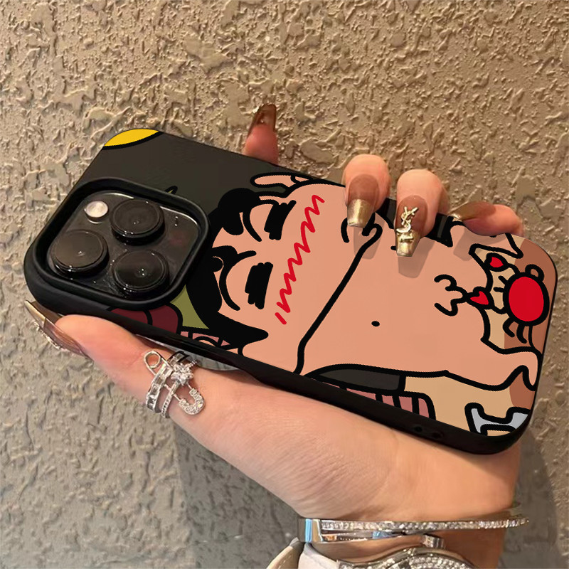 ❤️จัดส่งทันที❤️เคสไอโฟน11 13 14 15 16 17 Pro Max Crayon Shin-chan Elephant Crab Case For iPhone 13PM,16PM,15PM,14PM,12PM
