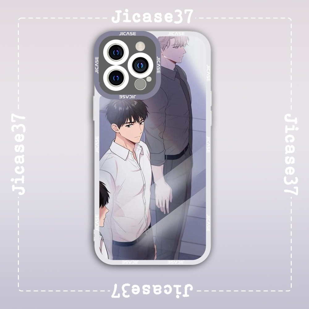เคส iPhone Square Edge Samsung Xiaomi Oppo Manhwa boylove ตัวละคร Passion Taeui vs Ilay
