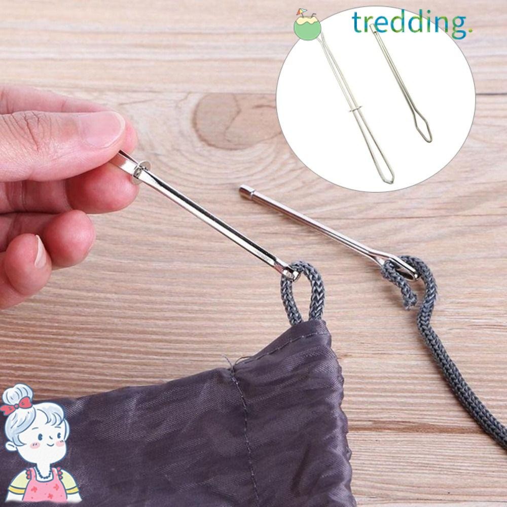 Tredding491 คู่มือเกลียวเชือก, เครื่องมือด้ายเสื้อผ้าคีมเสริมสวมใส่คู่มือช่างด้าย, งานฝีมือสแตนเลสเชือกยืดหยุ่น Threader