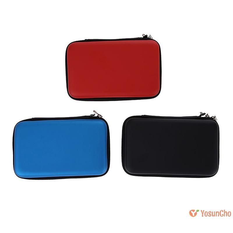 Yosuncho] 1PC สําหรับ 3DS XL 3DS LL EVA ผิวพกพากระเป๋าสําหรับ Nintendo 3DS XL LL พร้อมสายคล้องทนทานรอบป้องกันกรณีใหม่