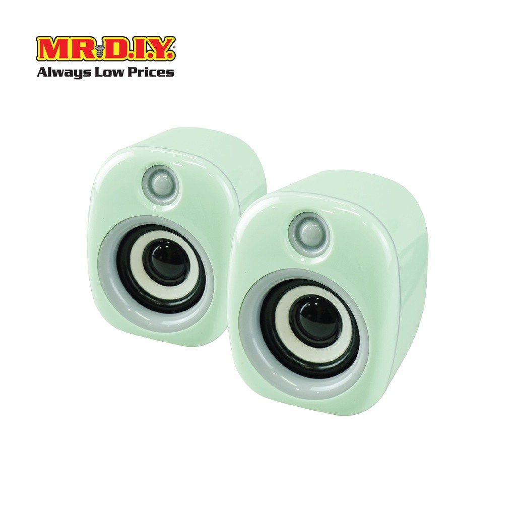 มิสเตอร์.ดี.ไอ.วาย ลำโพงตั้งโต๊ะแบบคู่ (ซ้าย-ขวา) ระบบเสียง 2.0 Stereo