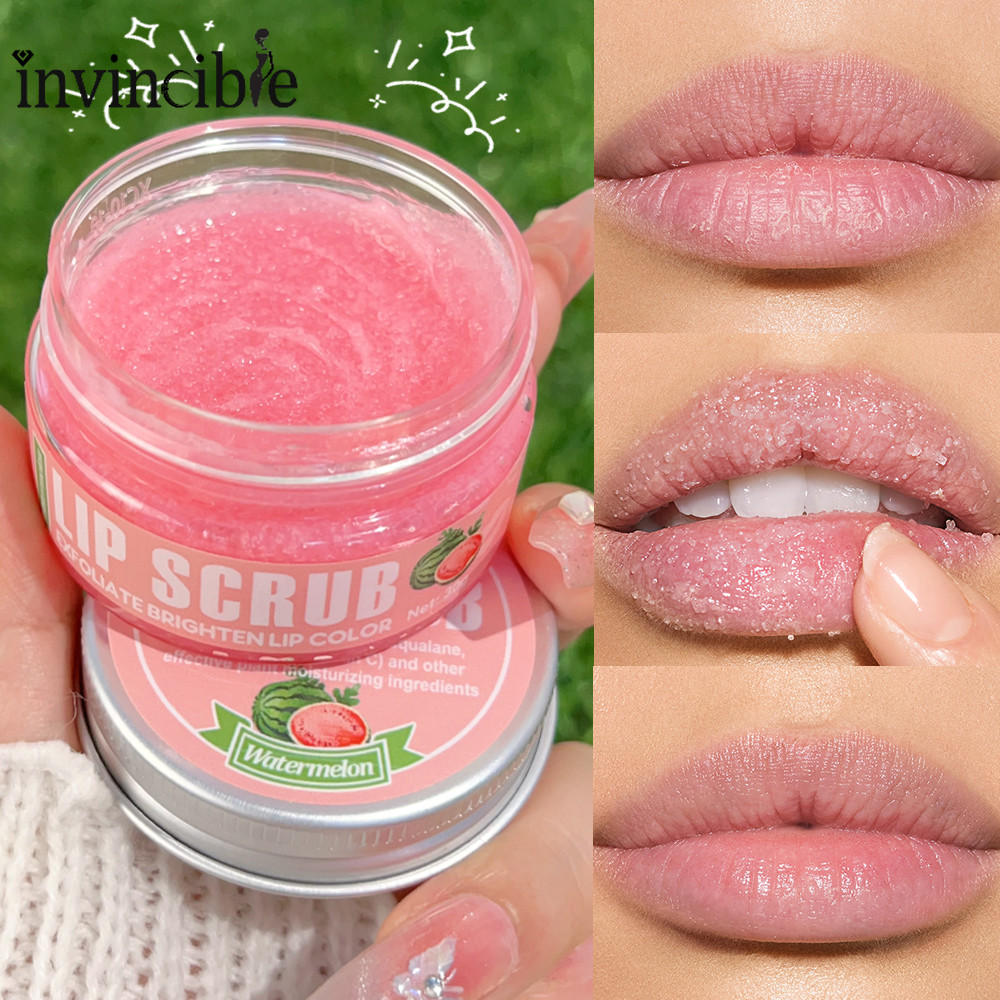 ขัดผิวอย่างอ่อนโยน สครับปากรสผลไม้ - Natural Nourishing Smooth Lips Beauty Care Cosmetic