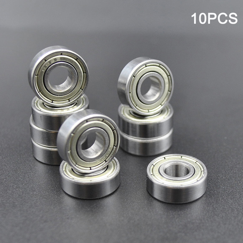 10 ชิ้น 696 ZZ 6*15*5 มม.แบริ่งขนาดเล็ก Chrome Steel Deep Groove Mini Ball Bearings