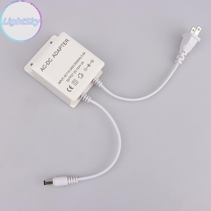 Lightsky 12V 2A 2000ma กล้องวงจรปิดแหล่งจ่ายไฟ adaptor ปลั๊กกันน้ํากลางแจ้งเครื่องชาร์จ TH ราคา ถูกที่สุด ดีลบีเคเค แกลเลอรีภาพที่ 9