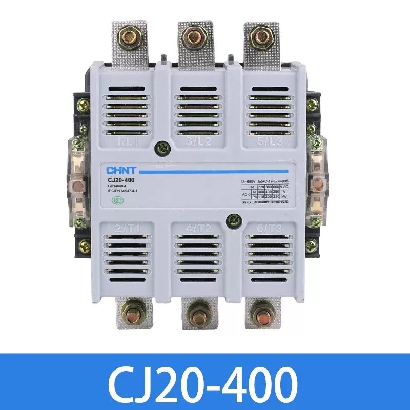 คอนแทคเตอร์ AC 63A 100A 160A 250A 400A 630A 220v สามเฟส380V