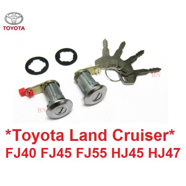 กุญแจประตู 1ชุด Toyota Landcruiser series FJ40 FJ45 FJ55 HJ45 HJ47 กุญแจรถยนต์ โตโยต้า แลนครุยเซอร์ 
