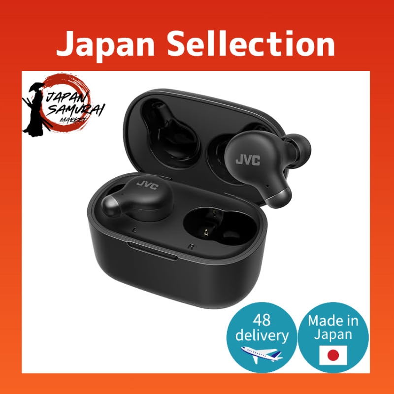 JVC Kenwood JVC HA-Z251T-B Wireless Earphones Bluetooth Ver5.3 Noise Cancelling Ambient Sound Mode w