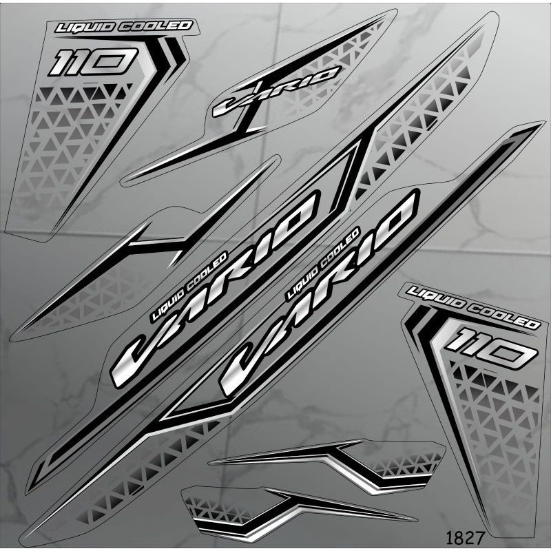 Vario สติ๊กเกอร์ลาย Cool Motif วัสดุใส | สติ๊กเกอร์ติดมอเตอร์ไซค์ Honda Matic | สติ๊กเกอร์ใสสําหรับ Honda Vario 110 คาร์บูเรเตอร์ CW Vietnam Motif | Vario 110 คาร์บูเรเตอร์ Fi Motorcycle Striping with Vietnam Motif List | Vario 110 คาร์บูเรเตอร์ Cw Polet
