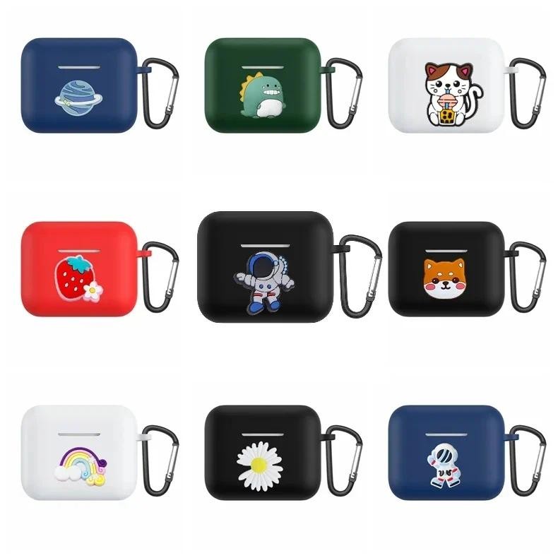 สําหรับ Technics EAH-AZ100 กรณีการ์ตูนสัตว์ตลกซิลิโคนหูฟังบลูทูธไร้สายสําหรับ Technics AZ100 ป้องกัน