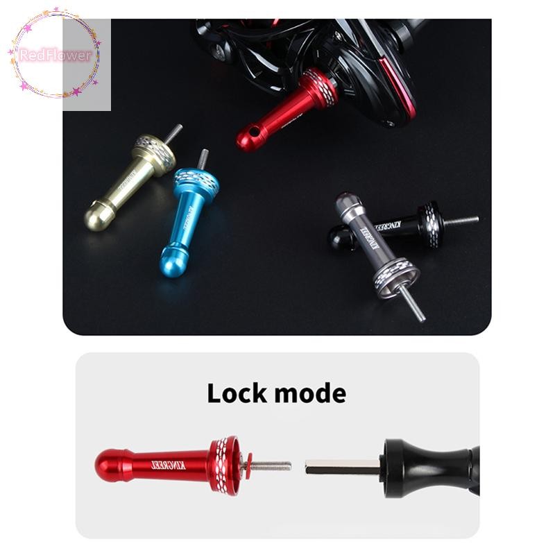RedFlower KINGREEL DIY รอกตกปลา Anti-Collision โลหะเต็มรูปแบบ Balance Rod ล้อ Anti-Bump Rod Crank Fishing Tackle อุปกรณ์ TH - รูปที่ 4