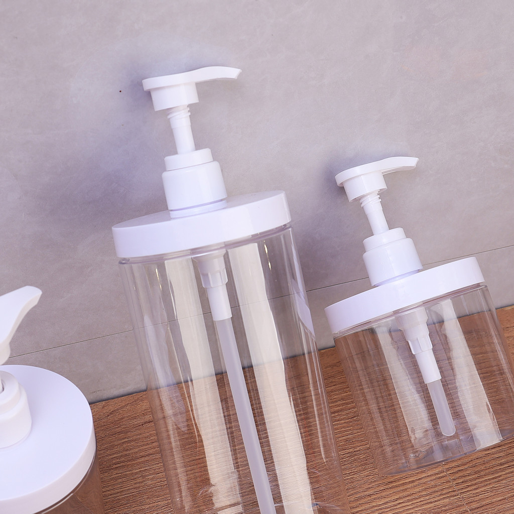 เดินทางแบบพกพาแชมพูโลชั่นปากกว้างสไตล์ภาชนะ-10มิลลิลิตร/1000มิลลิลิตรความจุขนาดใหญ่สัตว์เลี้ยงปั๊มเปล่าขวดจ่าย - รูปที่ 7