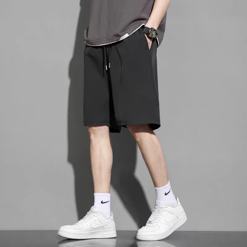 SY SHOP899 กางเกงขาสั้นผู้ชาย ลำลองสไตล์สปอร์ต  บางและระบายอากาศได้ดี มี2สีให้เลือก