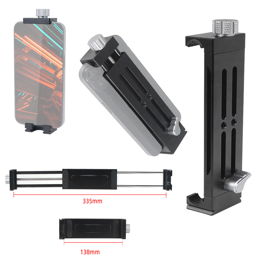 NovelGoal Universal Tablet Clamp Holder for Phone Mount Laptop Stand Bracket Support Live Broadcast