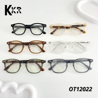 KKR EYEWEAR | แว่นกรองแสงบลูออโต้สำเร็จรูป (เปลี่ยนสี) สายตาปกติ/สั้นยาว ป้องกันแสงแดดแสงสีฟ้า ใส่ได้ทุกเพศ Roll-OT12022