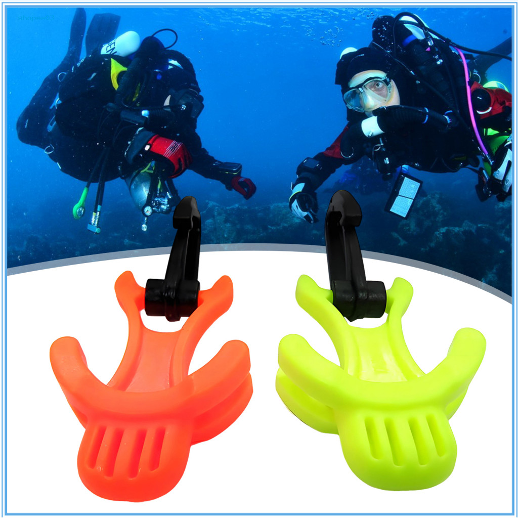 [NP] Ergonomic Scuba Mouthpiece Holder Scuba Dive Mouthpiece Holder Scuba Diving Octo Holder Clip fo