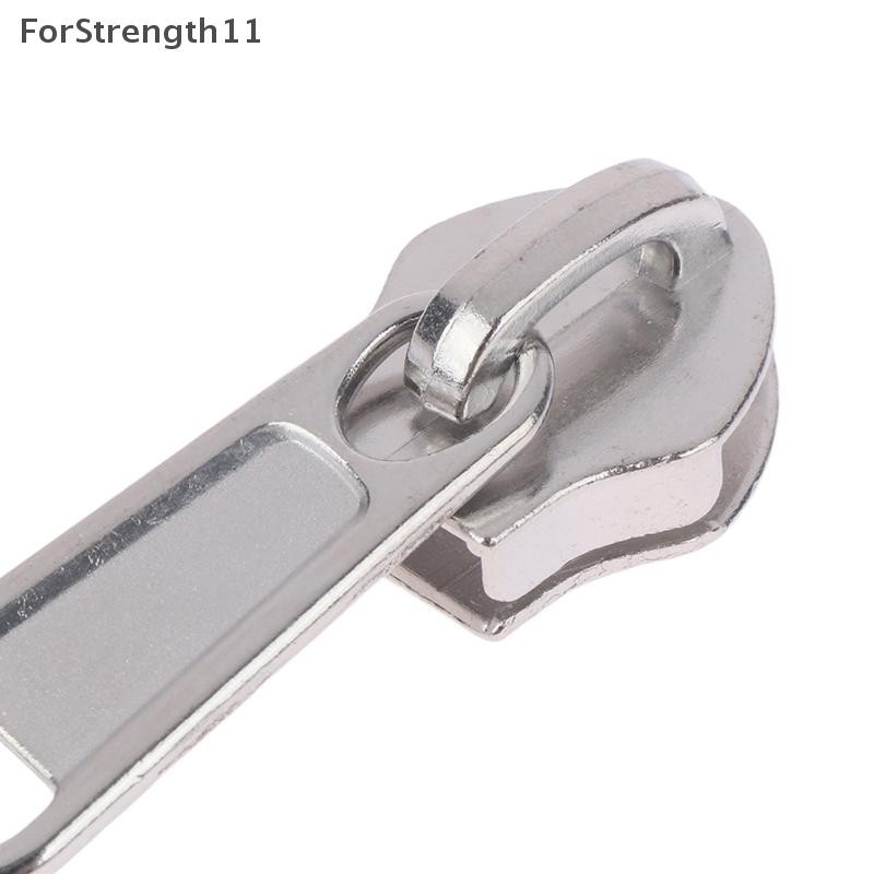 FO 5/8 ชิ้น 4 ขนาด Universal Fix ซิปซ่อมเปลี่ยน Slider ซิปสําหรับเย็บเสื้อผ้ากระเป๋ากระเป๋าเดินทาง Fix ซ่อม TH - รูปที่ 3