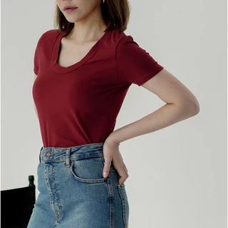 BW Basic U ทรง Slim fit ที่ครองใจสาวๆ แพทเทิร์นนางฟ้า มาพร้อมเนื้อผ้าสุด Premium / Cotton lycra ใส่สบายสุดๆ ลองแล้วจะ...