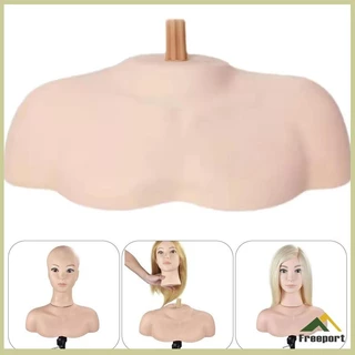 [จัดส่งในพื้นที่]คอสเมติก หุ่นจําลอง หุ่นจําลอง ขาตั้ง หน้าอก ไหล่ สําหรับ การฝึกอบรม ร้านตัดผม