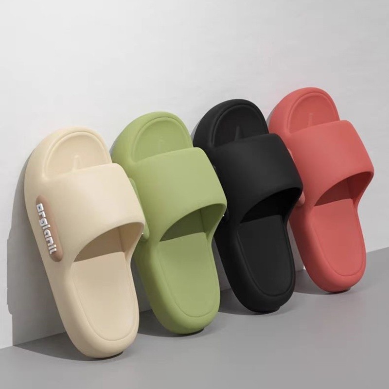 UHOUSE รองเท้าแตะสําหรับผู้ชายและผู้หญิง / รองเท้าแตะยางแบบนุ่ม / รองเท้าแตะยางแบบนุ่ม / รองเท้าแตะย