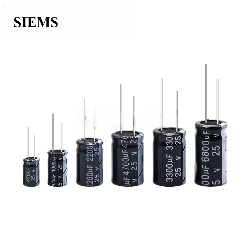 Electrolytic Capacitor 10V 16V 25V 35V 50V 10UF 220UF 100UF 470UF 1000UF 2200UF อลูมิเนียม Electrolytic Capacitor ใหม่ - รูปที่ 2