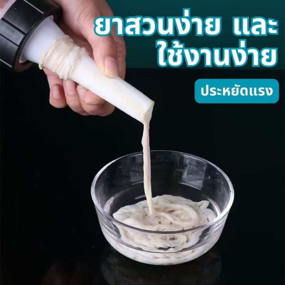 【NEW】เครื่องเตรียมอาหารในครัว กระบอกอัดไส้กรอก ไส้กรอก 3 หัวเปลี่ยนได้ กดไส้กรอก อุปกรณ์ทำไส้กรอก - รูปที่ 3