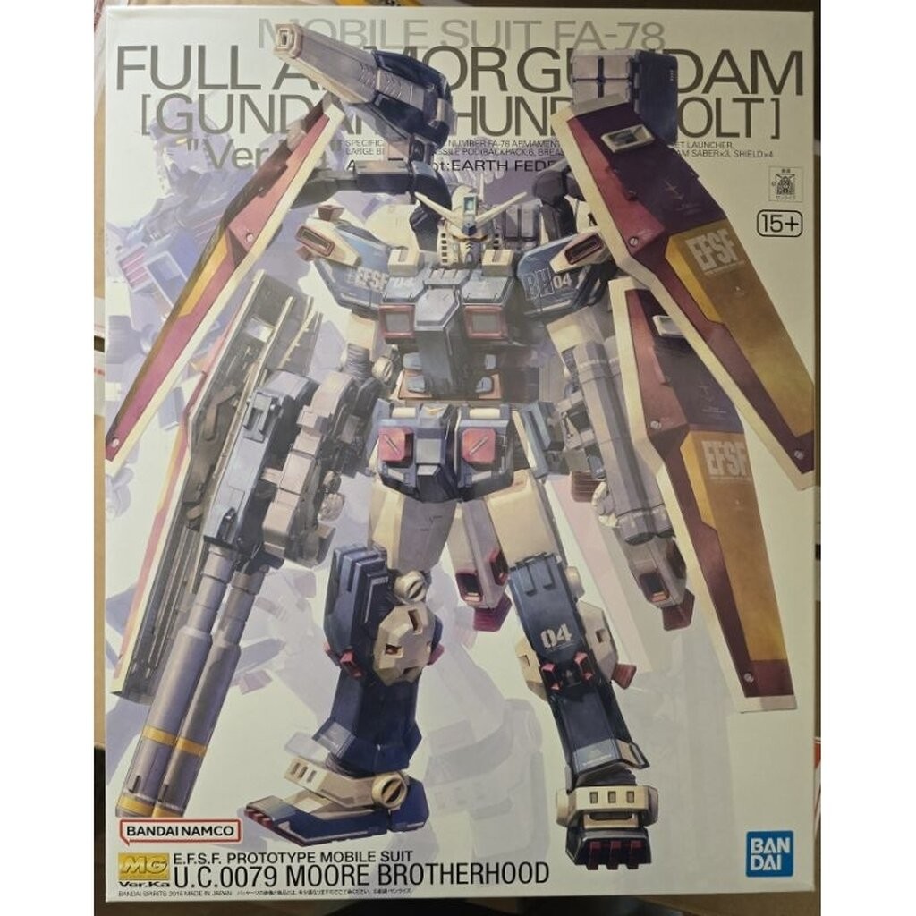 [พร้อมส่ง] Bandai MG 1/100 Full Armor Gundam Ver. Ka [Gundam Thunderbolt]