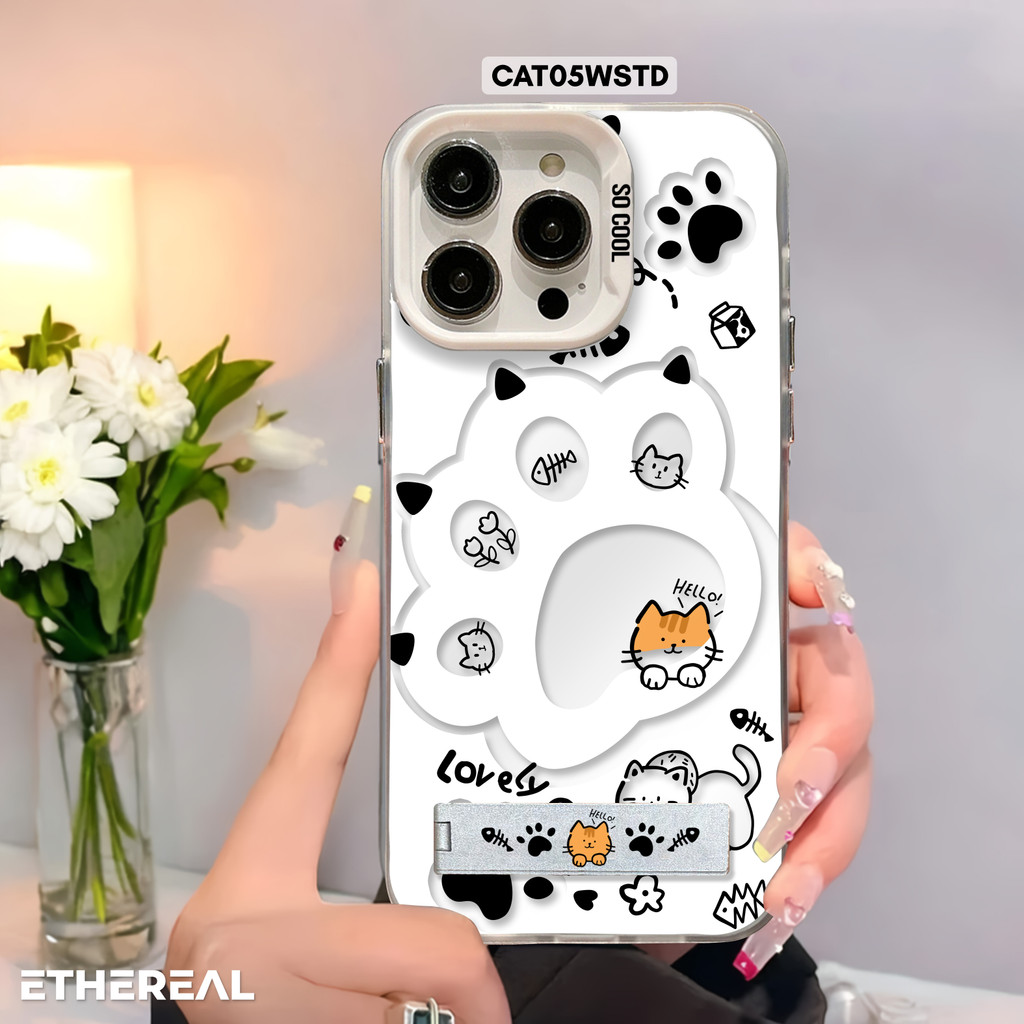 ETHEREAL CASE POCO C40 C65 C75 F3 F4 5G GT M3 M4 M5 M5S M6 PRO 4G X2 X3 NFCX5 X6 M3 PRO 5G F6 ขาตั้ง