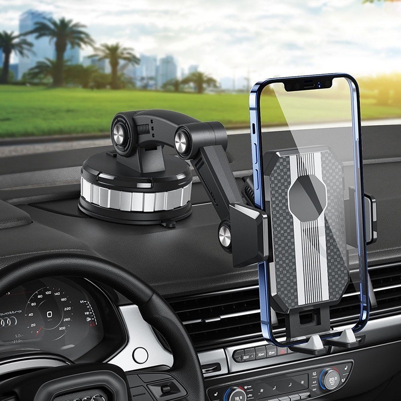 I* HD61 Car Holder Hp HD-61 Universal Mobile Phone Holder Dashboard Glass Table Car Holder มัลติฟังก