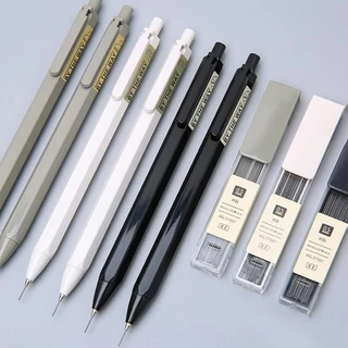 M&g สีทึบเรียบง่าย 0.5 มม.ดินสอเขียนเรียบ Non-Stop Lead Art ดินสอ Multi-Functional Office เครื่องเขียน