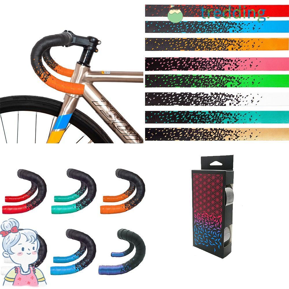 สั่น491 1คู่จักรยานHandlebarเทปลื่นอุปกรณ์จักรยานขี่จักรยานAnti-Vibrationจักรยานห่อ