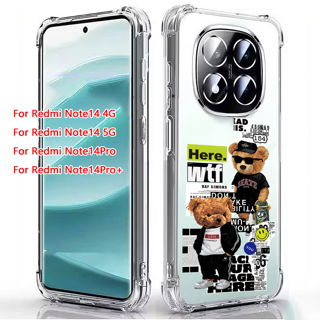 เคส ลายการ์ตูน กันกระแทก สำหรับ Redmi Note 14 Pro + 5G / Note14 Note14Pro Note14Pro+ TP 029