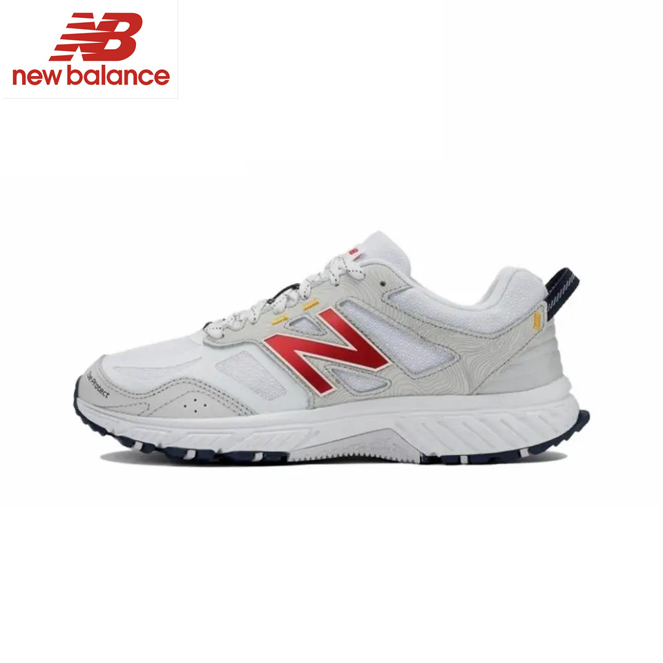 100%ของแท้ New Balance NB 510 White Red MT510WR4 รองเท้าผ้าใบ รองเท้าวิ่ง