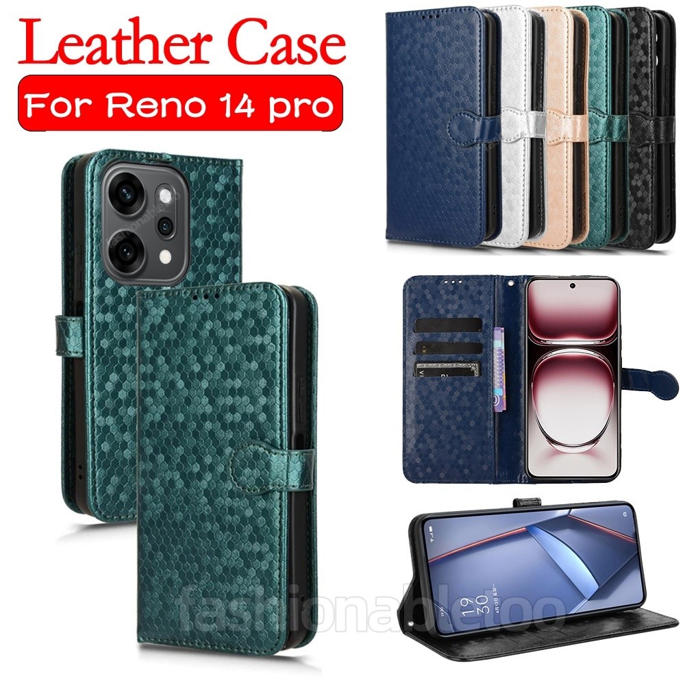 สําหรับ Reno 14 Pro 5G หนังสําหรับ Oppo Reno 14 Pro F 14pro 14F 1 4 Reno14 pro Reno14pro Reno14 F Re