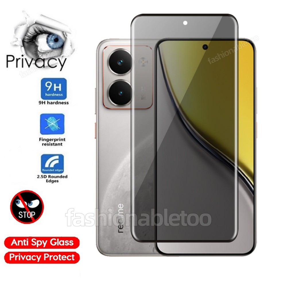 สําหรับRealme P3 Ultra 5G 2025 Anti-Spyกระจกนิรภัยป้องกันฟิล์มสําหรับRealme P3 Ultra P3Ultra P 3 Rea