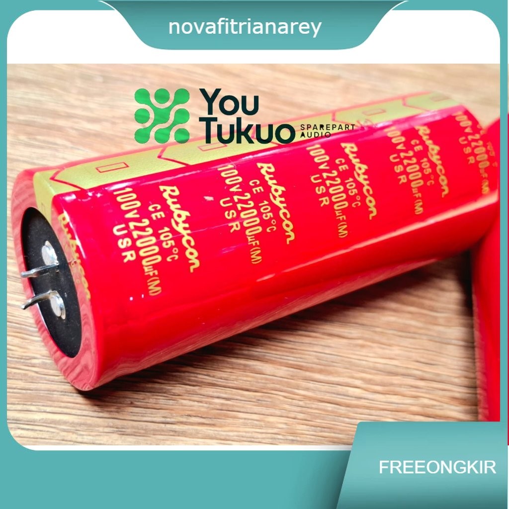 ELCO 22000uf 100v RUBYCON USR