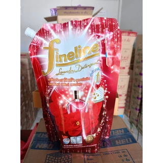 แพ็คคู่ ถุงใหญ่ ไฟน์ไลน์ FINELINE ซักผ้าดีลักซ์ 1200 - 1250 มล.2ถุง