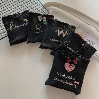 พร้อมส่ง กางเกงในผู้หญิง กางเกงชั้นใน สีพื้น สไตล์เกาหลี เนื้อผ้านุ่ม บางเบา ระบายอากาศ ป้องกันอับชื้น