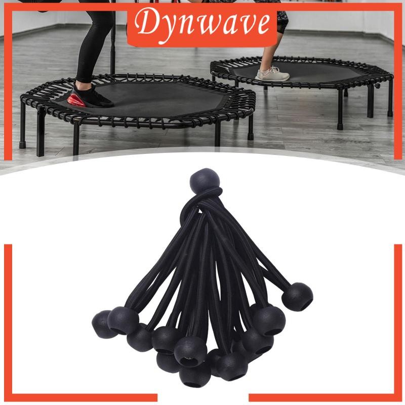 [Dynwave] 36x Ball Bungee Cords อุปกรณ์เสริมฟิตเนส เชือกยางยืดสำหรับแทรมโพลีนและงานในร่ม