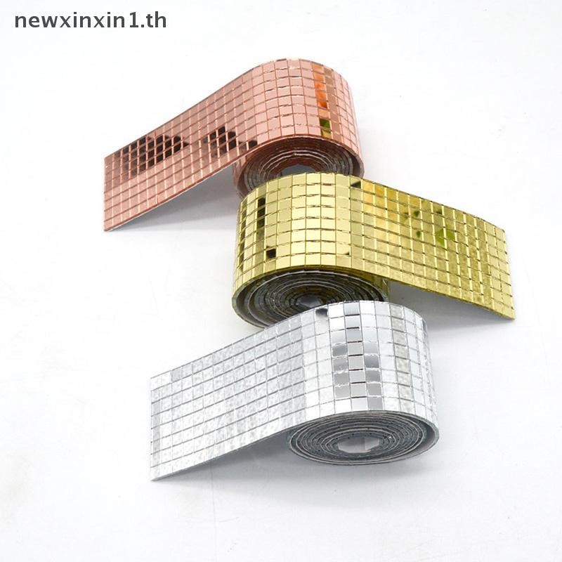 *NT* Disco Ball DIY กระจกกระจกสติ๊กเกอร์ติดผนัง Self-กาว Home Wall Decor {T}