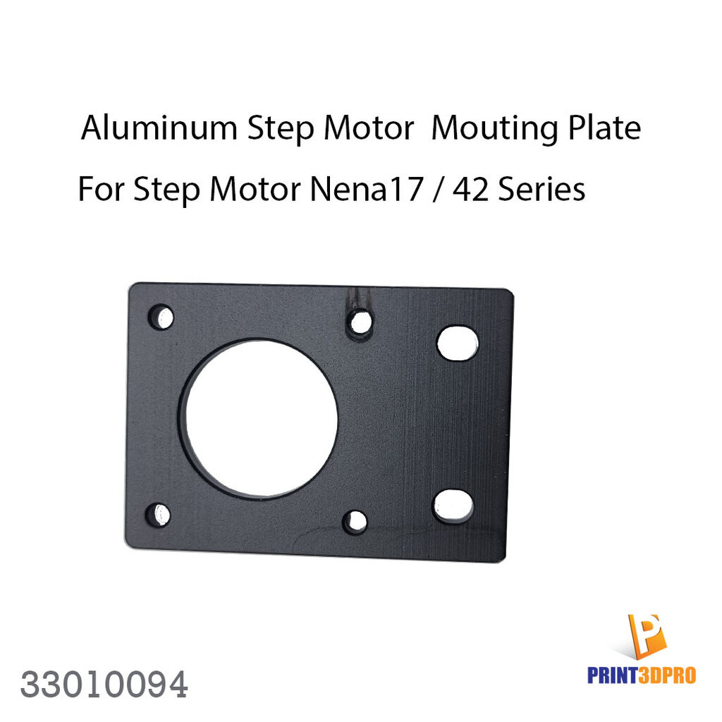 3D Printer Part Aluminum Step Motor Mounting Plate Nema17