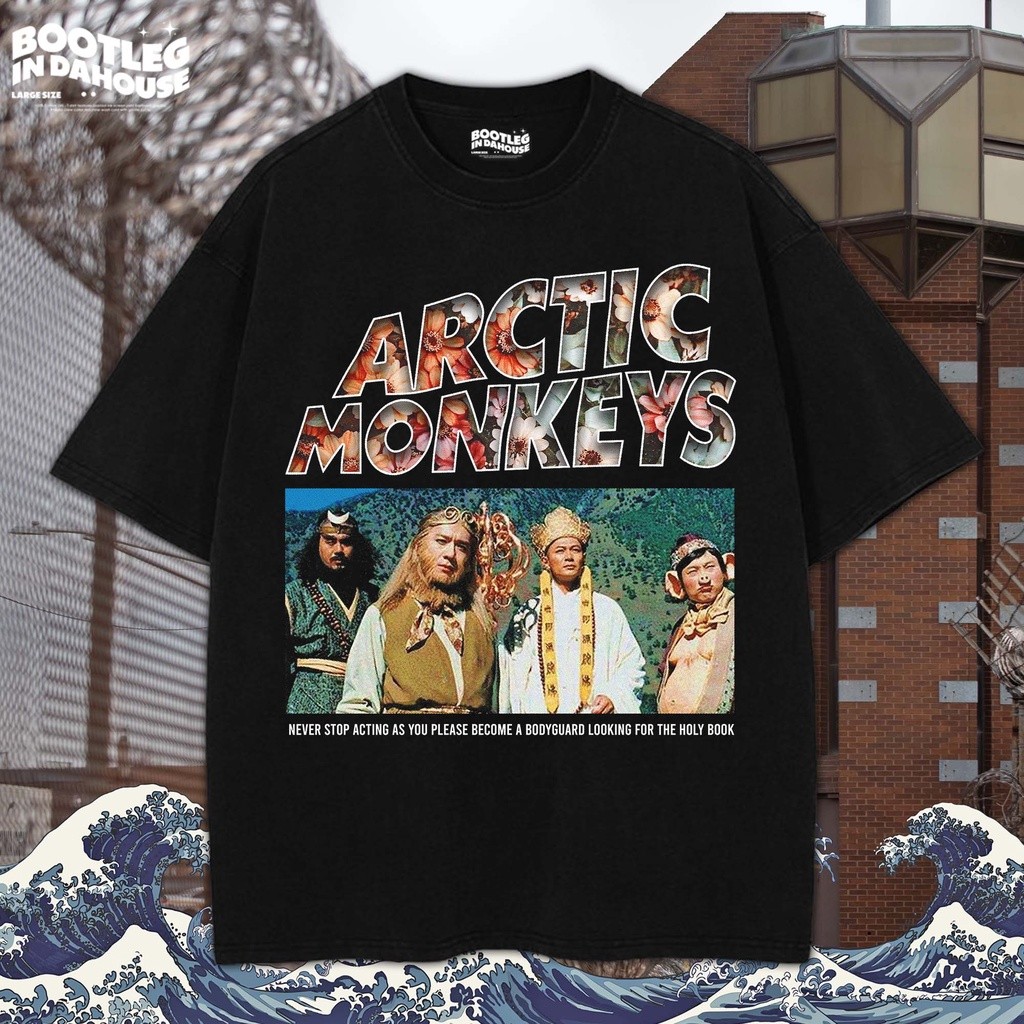 💯เสื้อยืด🤗 เสื้อยืดขนาดใหญ่ Arctic Monkeys Parody / Arctic Monkeys S-5XL
