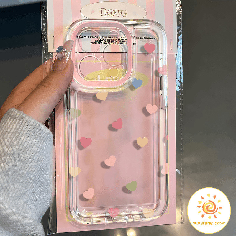 🔥GOOD🔥เคสโทรศัพท์แบบใสสุดน่ารัก เคสมือถือน่ารัก For Iphone14 15 12 Pro Max 7Plus 13 11 16 Pro Max 7 14 15 8 XR X XS Max