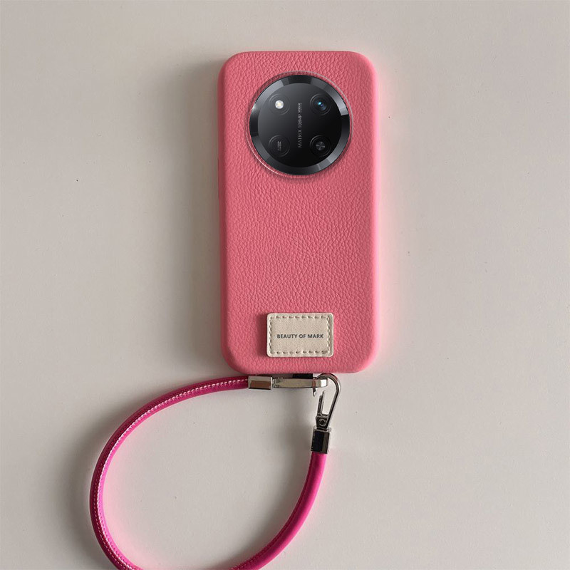 สําหรับ Honor X9D X9C สีทึบลิ้นจี่รูปแบบเคสโทรศัพท์ถุงลมนิรภัยของผู้หญิงห่ออย่างเต็มที่ซิลิโคนเปลือกนุ่มทนต่อการตก - รูปที่ 3