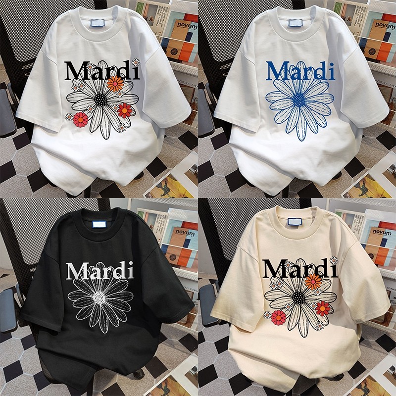 COD✅ (จัดส่งในกรุงเทพฯ) MAO Shop  เสื้อยืด oversize ผ้าฝ้าย100%เสื้อยืดคอกลม ใส่ได้ทั้งชายและหญิง#58368