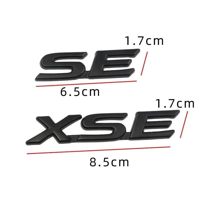 Xls เครื่องหมายสําหรับ Toyota XSE สติกเกอร์ XLE รูปที่ 4