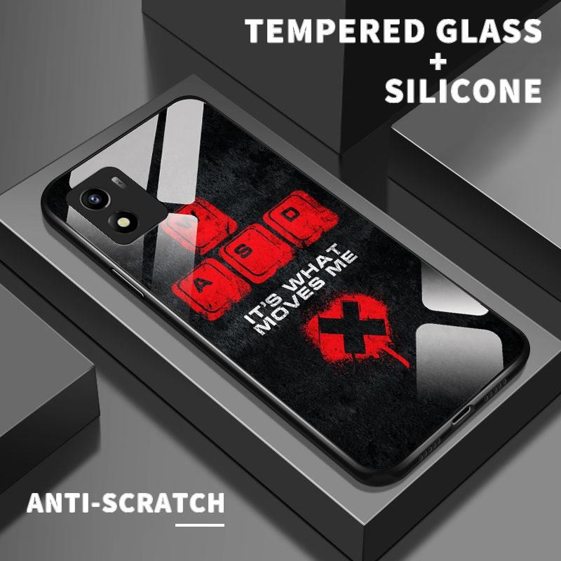 เหมาะสำหรับ VIVO Y17 Y15s Y19 Y15 Y15a Y15c Y12 Y12a Y12s Y01 Y10 T1 Y11 Y1s กรณีโทรศัพท์ใหม่เคส Fas