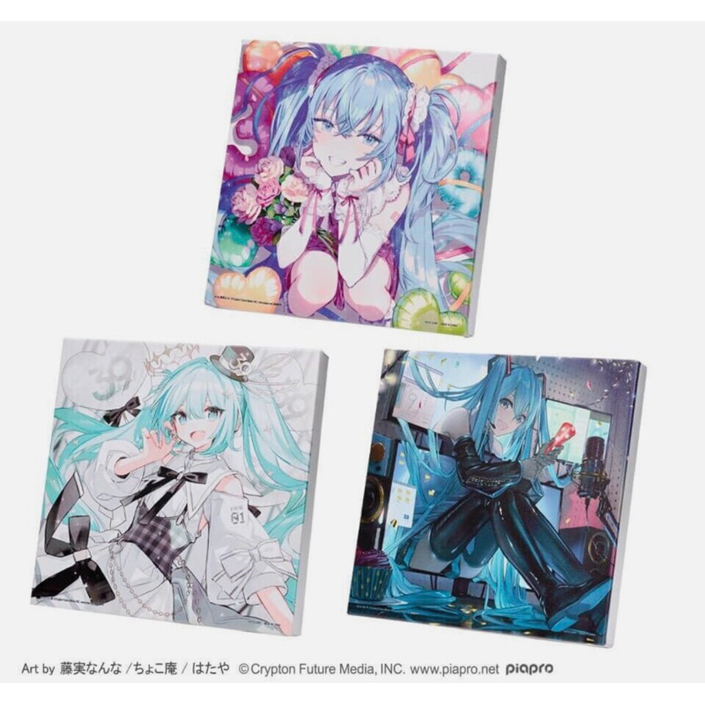 แคนวาส ฮัตสึเนะ มิกุ[Vocaloid 39th Anniversary Lottery Hatsune Miku C Prize Original Canvas Board]