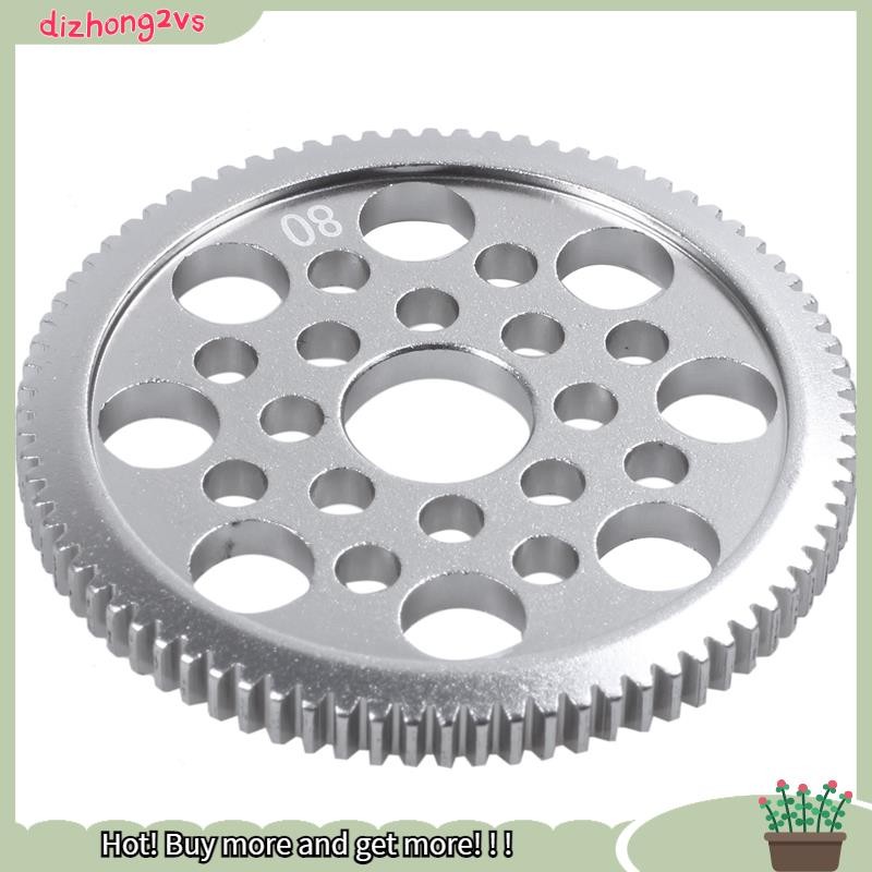 [dizhong2vs]อลูมิเนียมอัลลอยด์ 48p Spur Gear 80t สําหรับ D3 S Xi XIS 1/10 รถแข่งดริฟท์